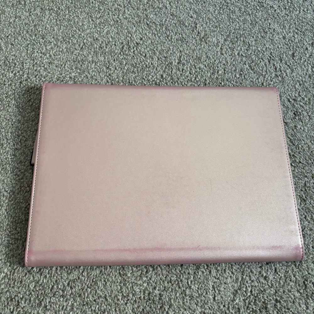 3/$25 Pink with Pearl Shimmer Surface Pro 12.3 inch Magnetic Case - Picture 2 of 4